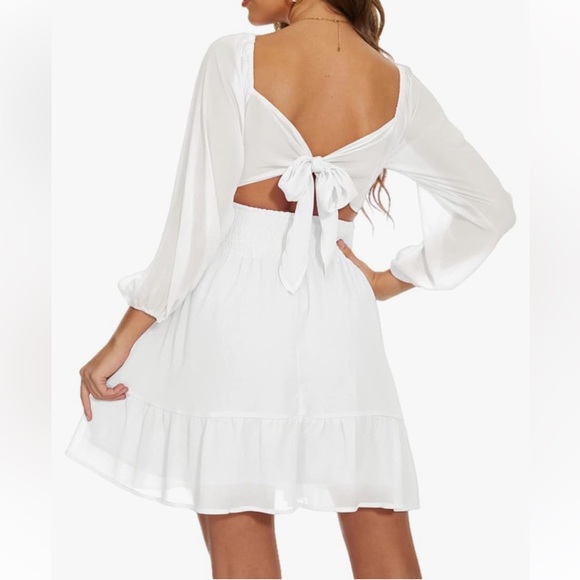 White Forolav Dress XL - Picture 3 of 7